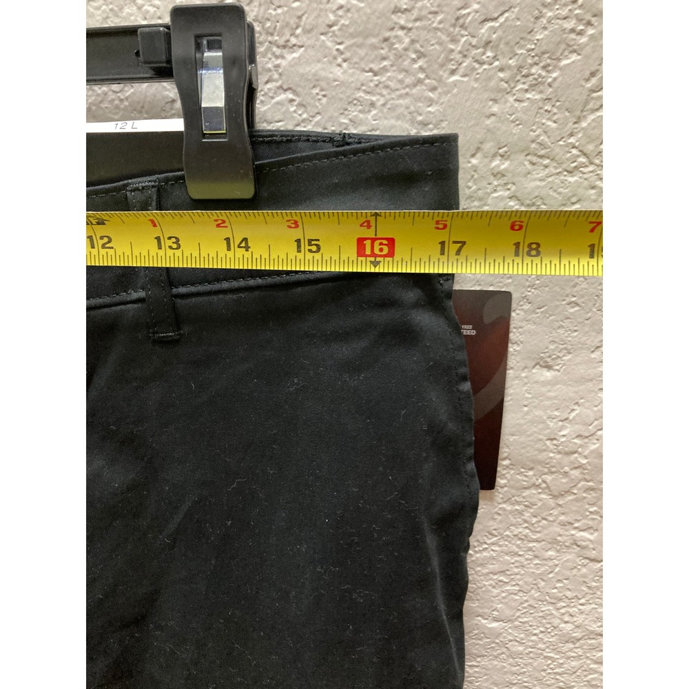 Dickies Women Black Pants Flex Twill Slim Fit 12L Bootcut - Picture 6 of 11